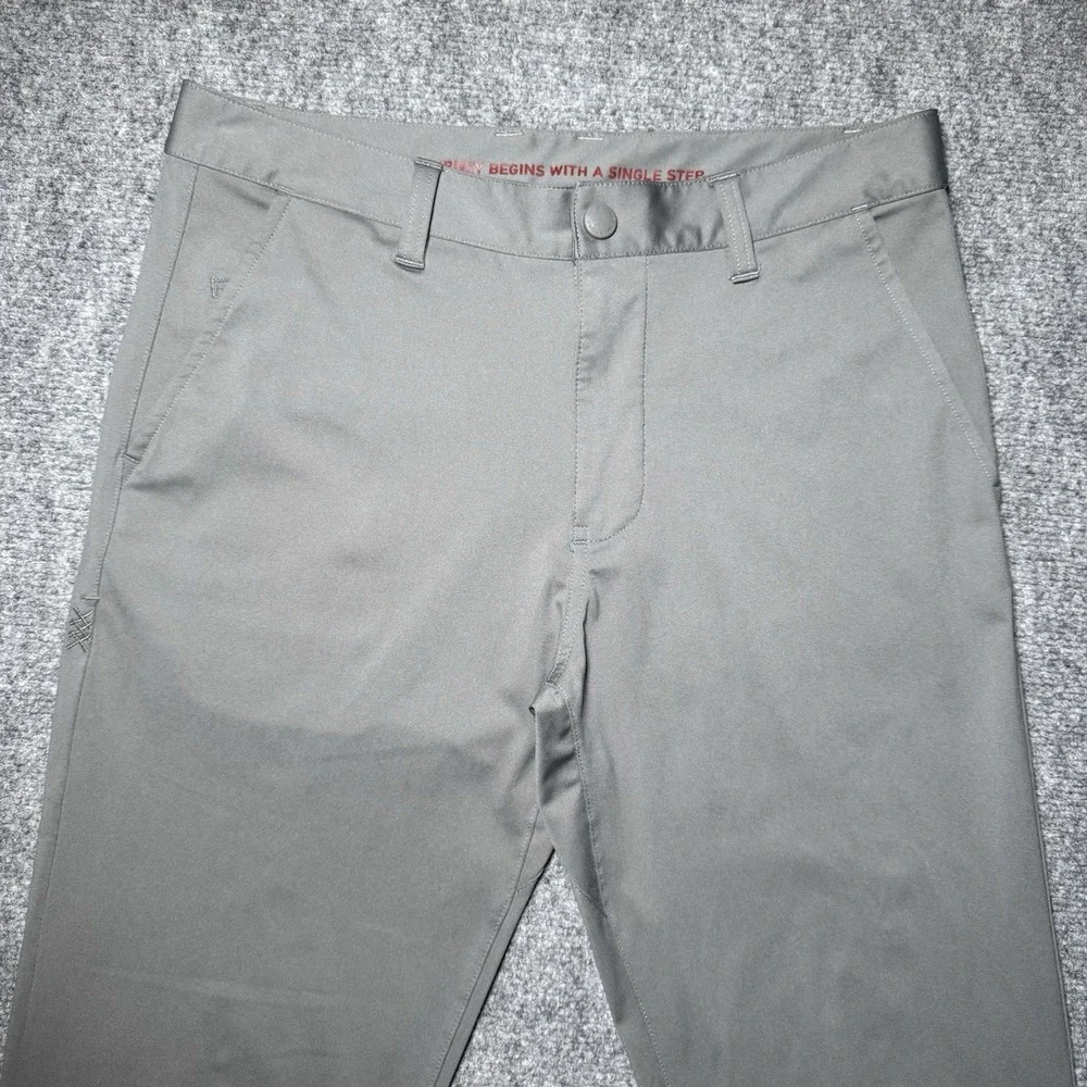 Rhone Pants Men 30x28.5 Gray Commuter Slim Performance Chino Stretch 100036